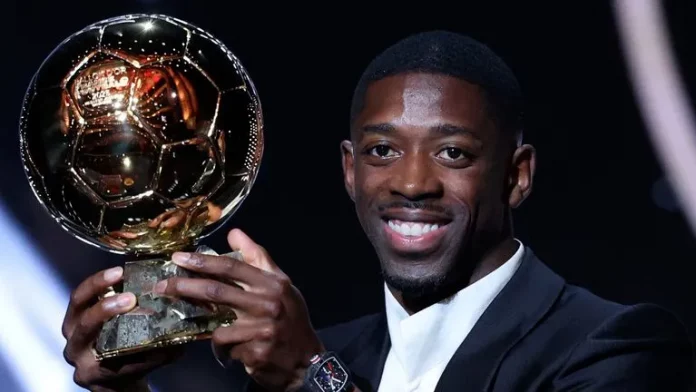 Ballon d’or : « Quand tu as goûté à ça, tu as envie de rester en haut », assure Dembélé