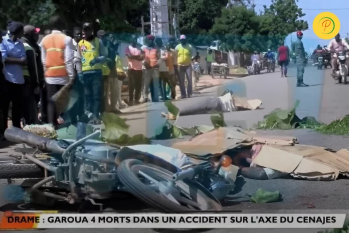 Garoua : Quatre jeunes perdent la vie dans un accident de moto