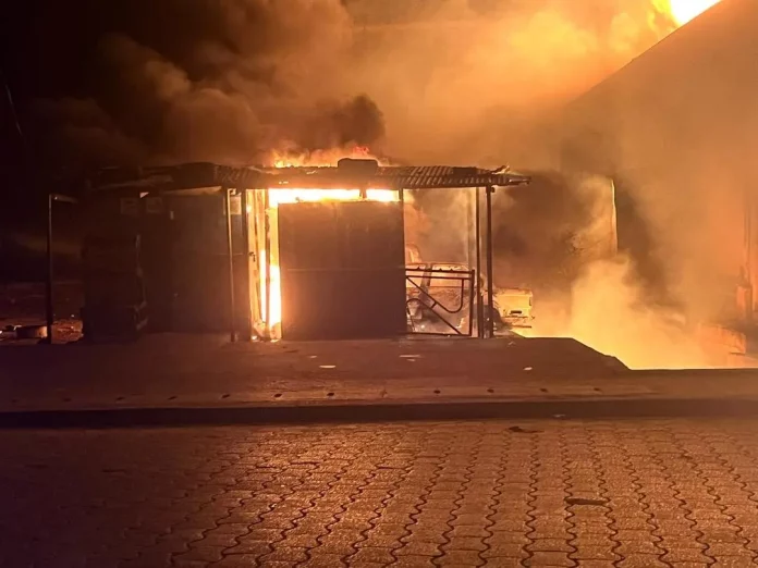 Douala : Incendie à l’immeuble CNPS de Bonanjo