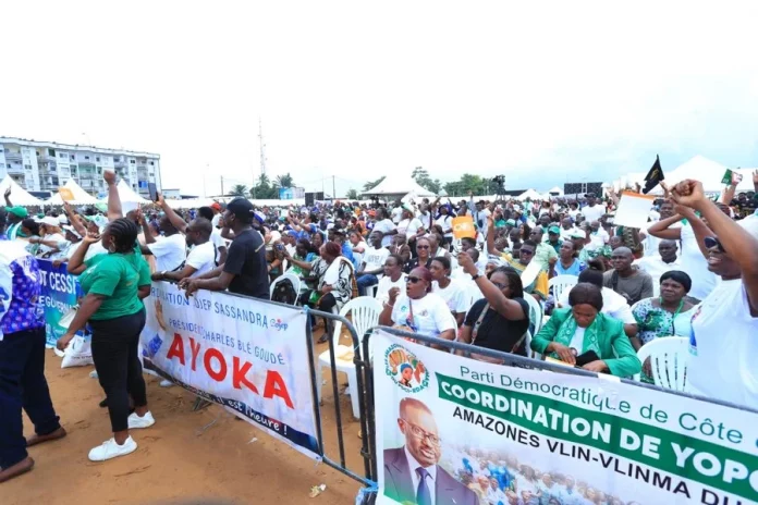 Présidentielle ivoirienne: dans Lopou en colère, « on ne veut pas du quatrième mandat! »