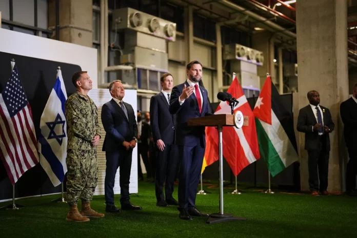 En Israël, JD Vance se dit « très optimiste » sur le cessez-le-feu à Gaza