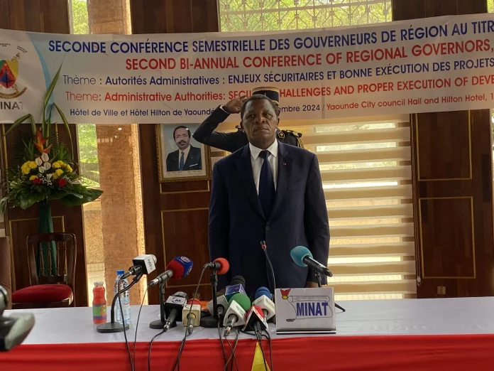 Conférence des gouverneurs : Atanga Nji exhorte à la vigilance