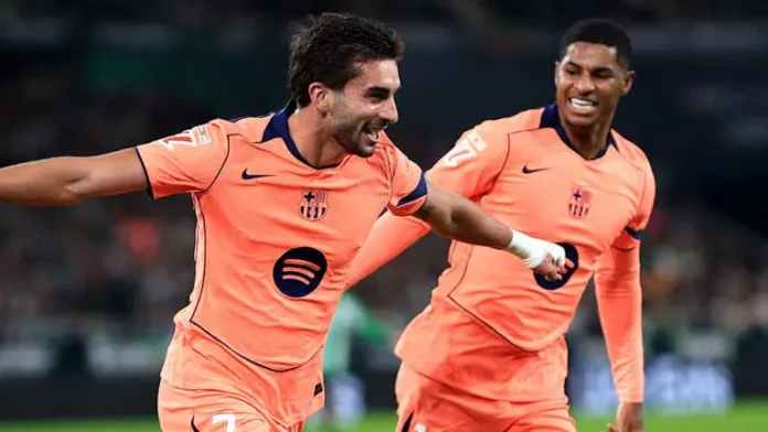 Résistance catalane : le Barça triomphe du Betis (5-3) et conserve son trône en Liga