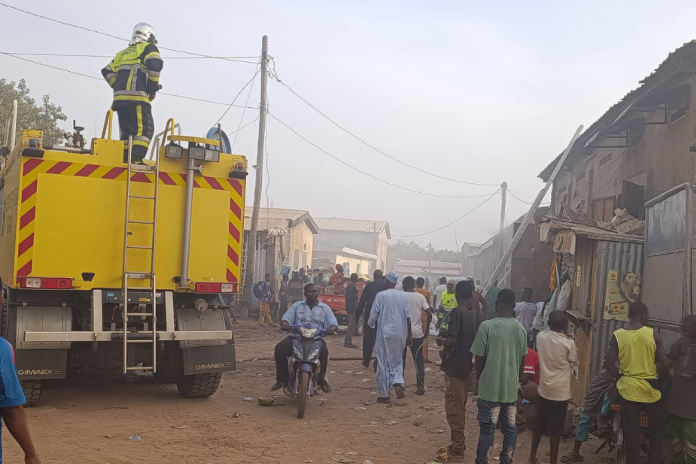 Incendie au marché central de Garoua : plusieurs boutiques ravagées