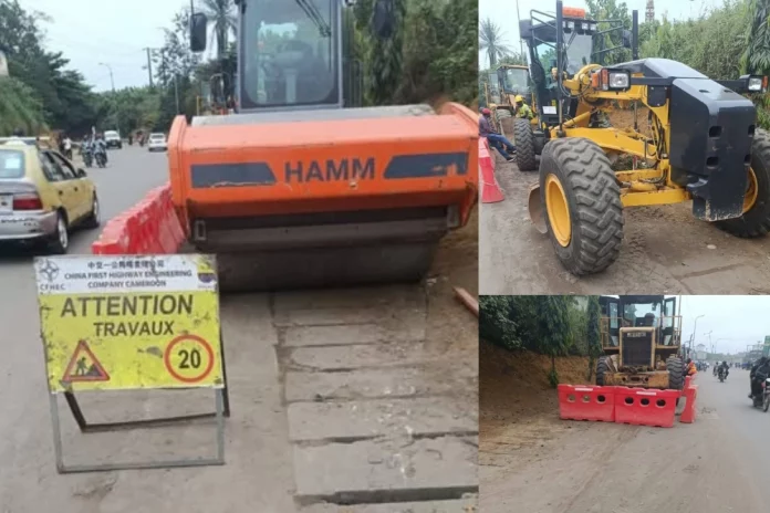 Douala : Les travaux démarrent au tunnel de Logbaba