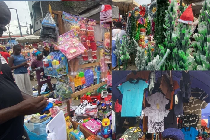 Noël au marché central : Entre bousculade et prix élevés