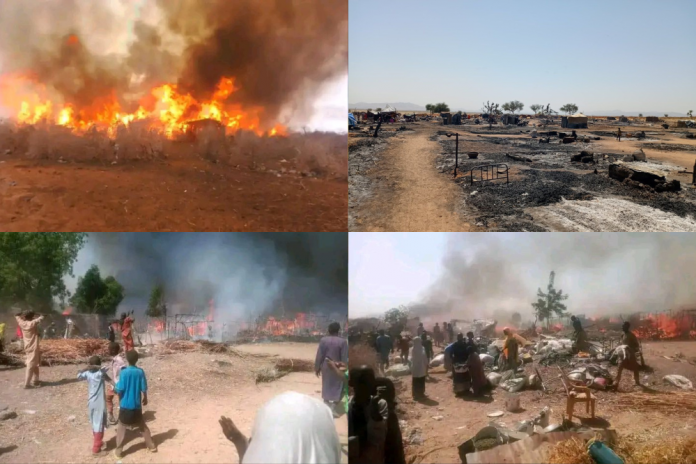 Incendie à Kolofata : Un mort et des centaines d’abris détruits