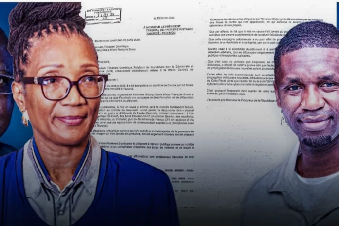 Plainte pour diffamation : Mme Makini Tchameni vise Bruno Bidjang