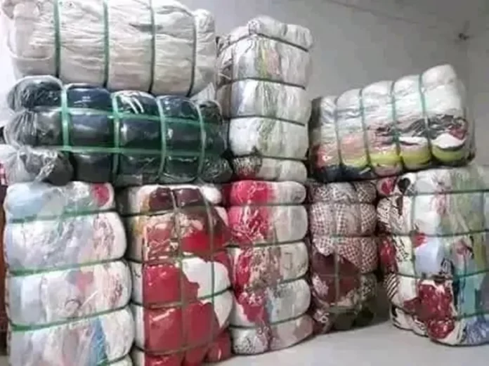 Friperie : 42 milliards Fcfa de vêtements importés en 2025