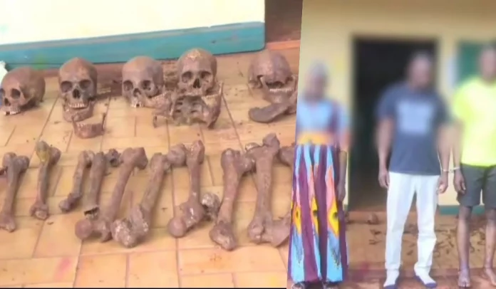 Trafic d’ossements humains : Plusieurs arrestations à l’Ouest