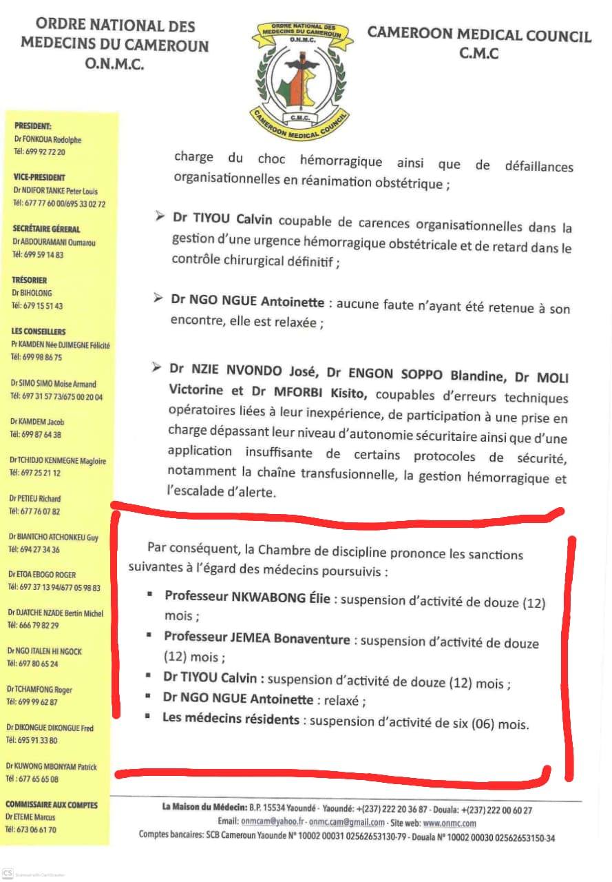 onmc santions 