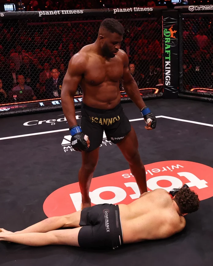 Ngannou et Parnasse à Los Angeles : deux combattants expéditifs dominent l’Intuit Dome