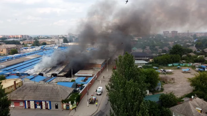 Kiev frappée par une attaque massive russe