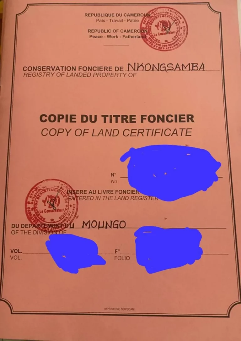 Bwadibo: Des titres fonciers en toute transparence