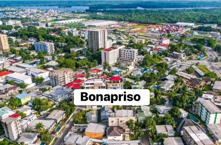 feu au quartier Bonapriso