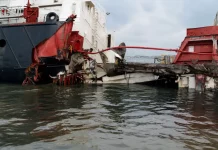 Douala-Bonabéri : Deux navires se percutent Port Douala-Bonabéri