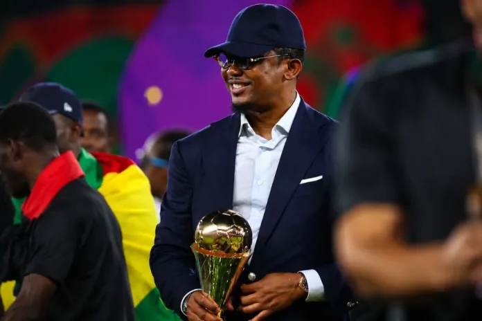 Eto’o aux Lionnes : « Vous avez écrit notre histoire »