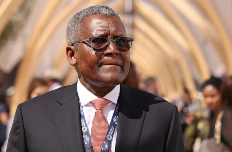 Afrique Dangote en bourse